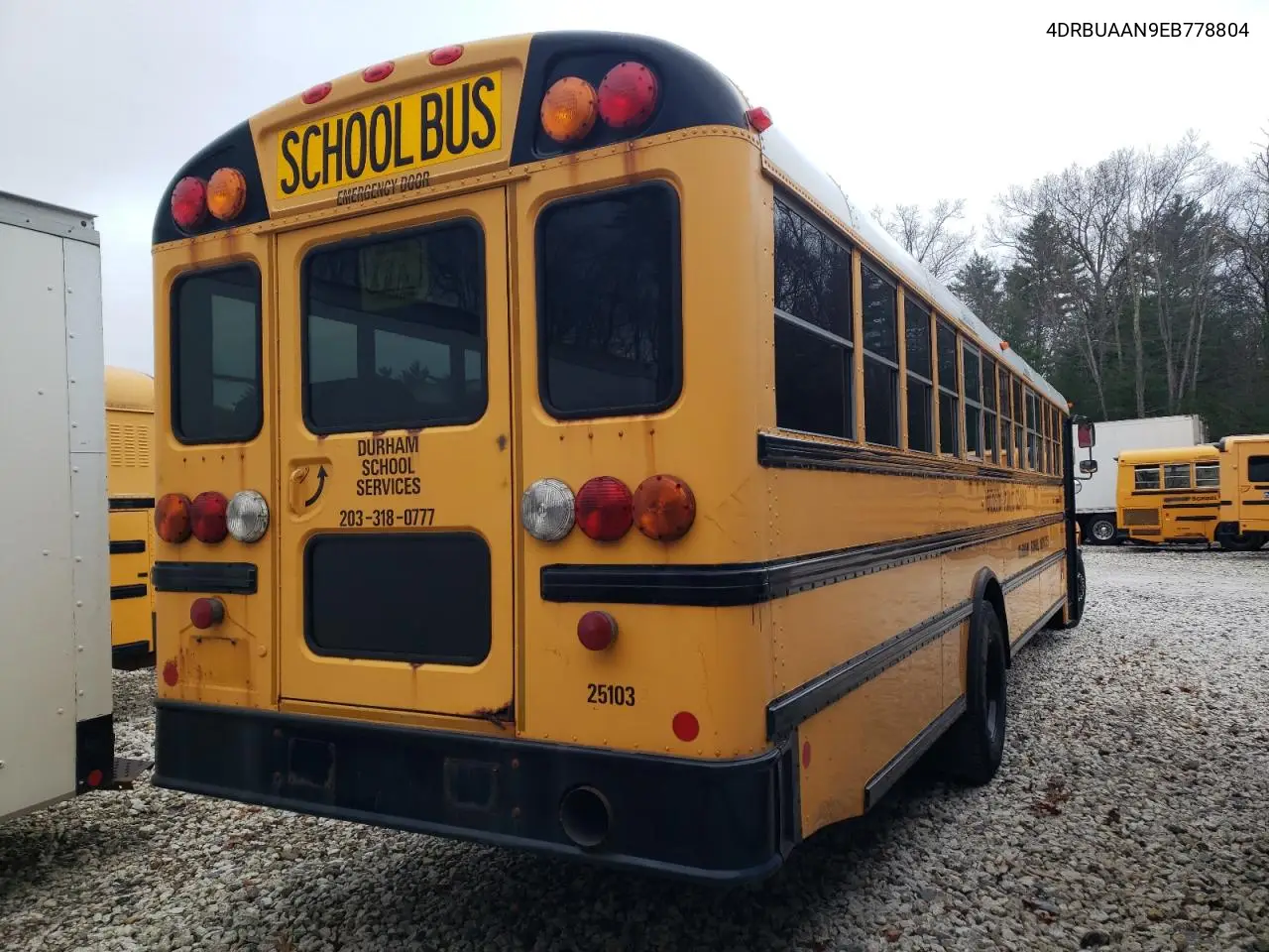 2014 Ic Bus Pb105 School Bus VIN: 4DRBUAAN9EB778804 Lot: 92424585