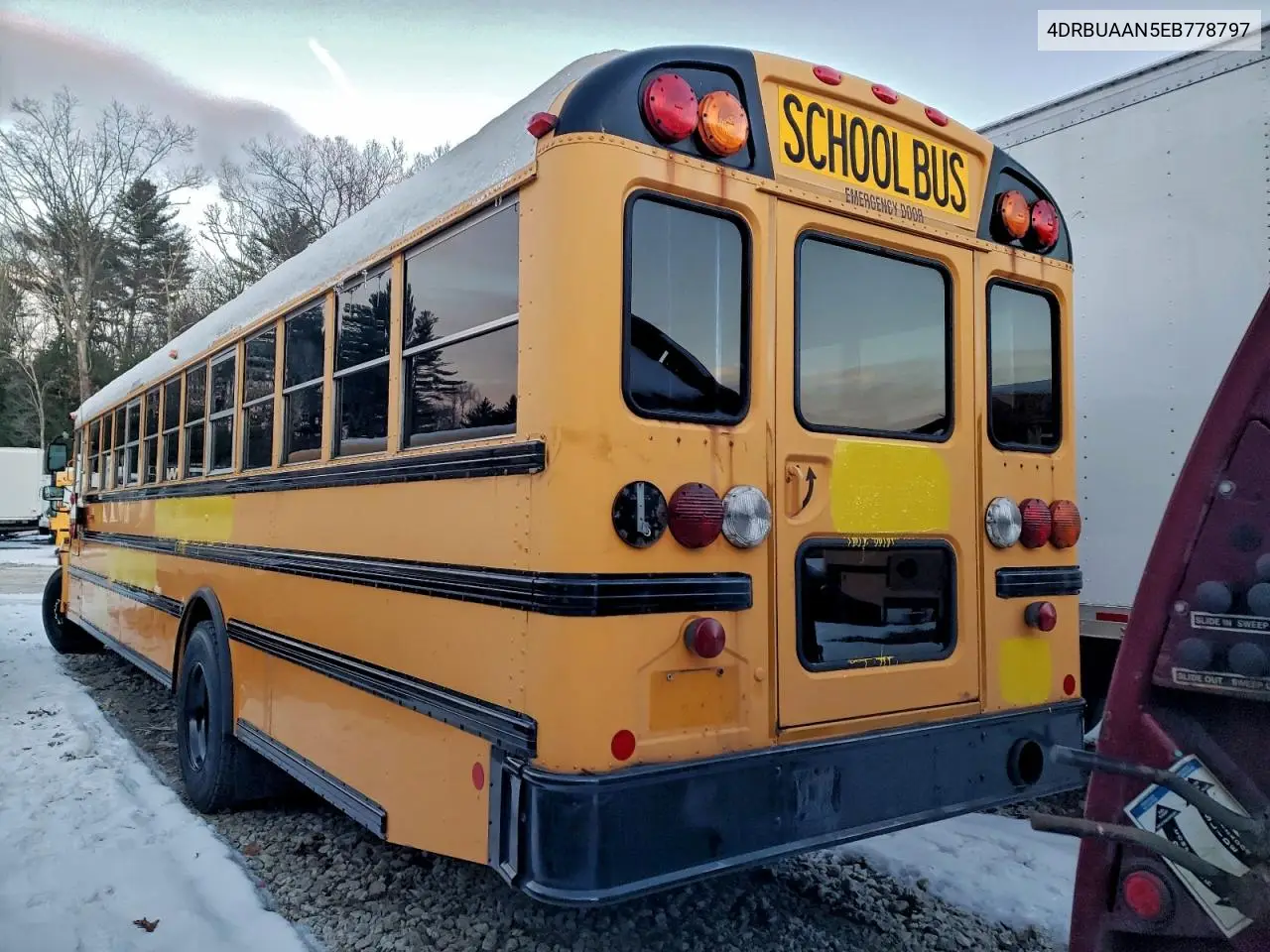 2014 Ic Bus Pb105 School Bus VIN: 4DRBUAAN5EB778797 Lot: 93781435
