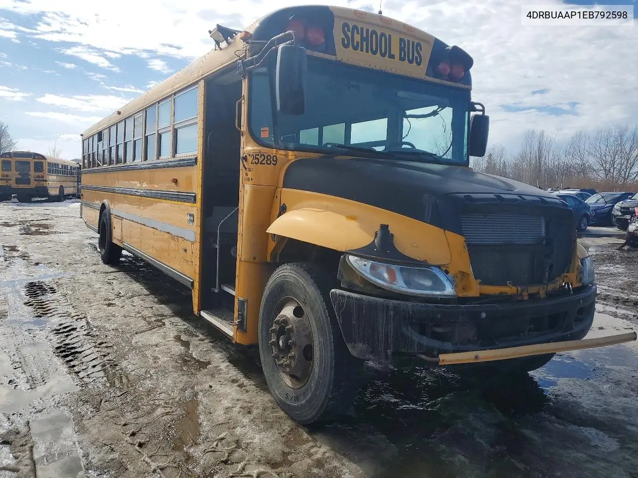 2014 Ic Corporation Ce Series School - School Bus VIN: 4DRBUAAP1EB792598 Lot: 96187165