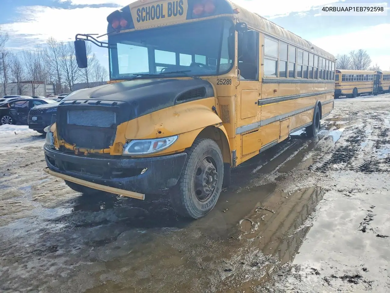 2014 Ic Corporation Ce Series School - School Bus VIN: 4DRBUAAP1EB792598 Lot: 96187165