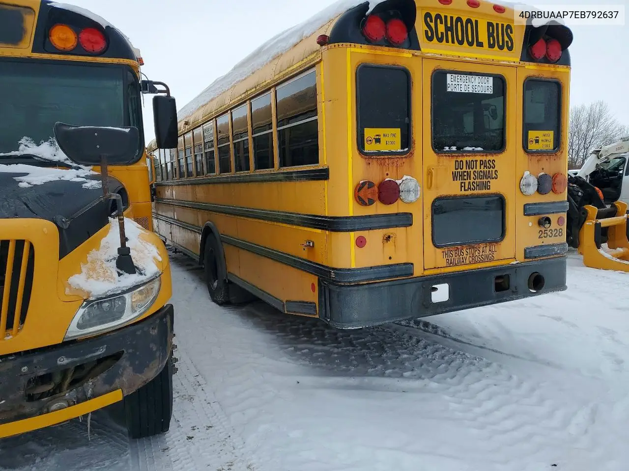 2014 Ic Corporation Ce Series School - School Bus VIN: 4DRBUAAP7EB792637 Lot: 96187465