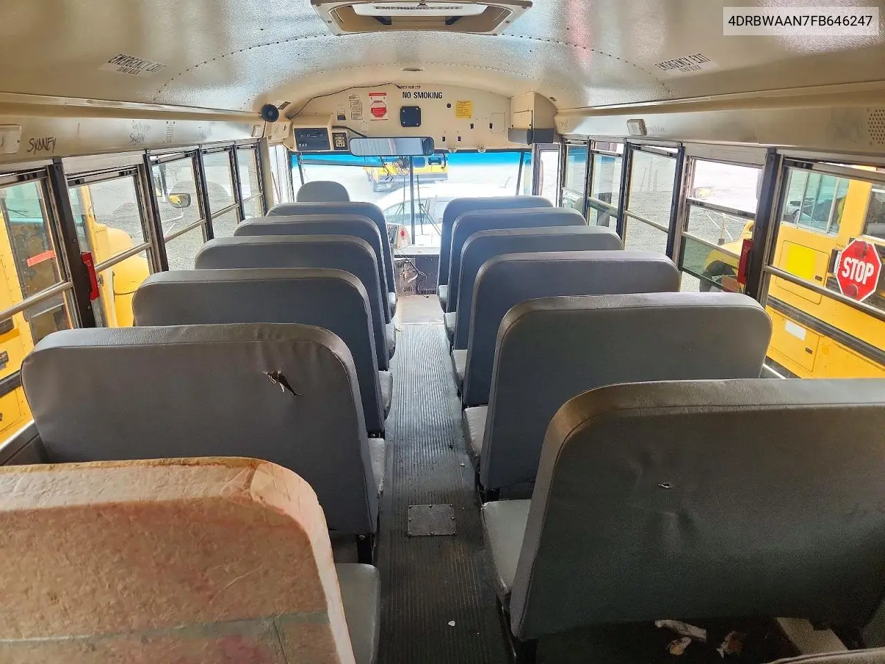 2015 Ic Corporation Re Series School - School Bus VIN: 4DRBWAAN7FB646247 Lot: 48580306