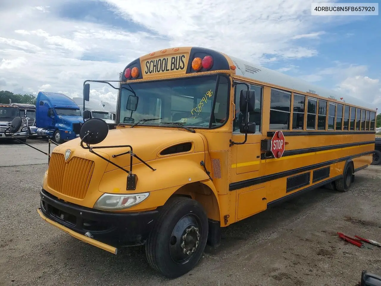 2015 Ic Corporation Ce Series School - School Bus VIN: 4DRBUC8N5FB657920 Lot: 55859196