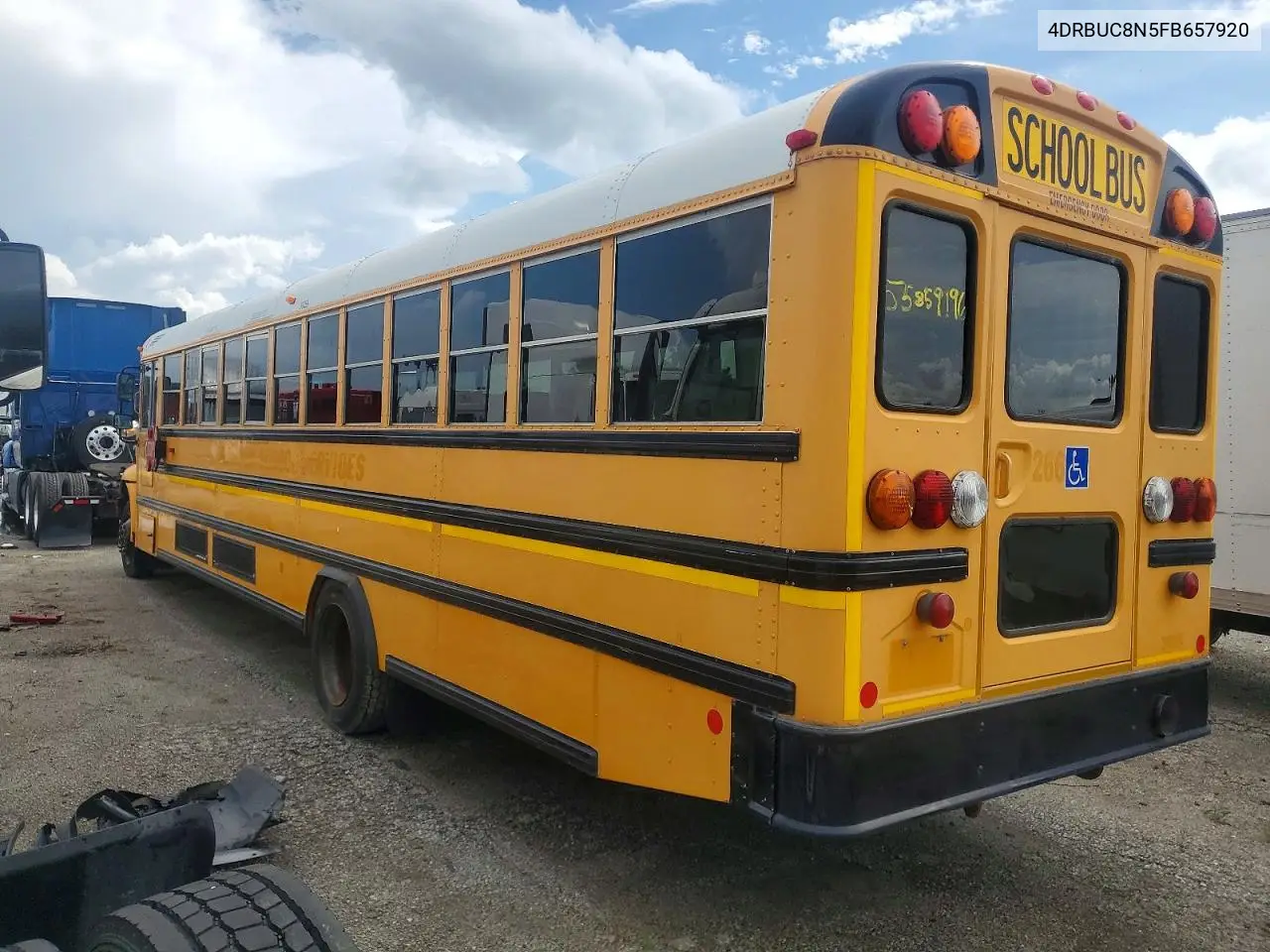 2015 Ic Corporation Ce Series School - School Bus VIN: 4DRBUC8N5FB657920 Lot: 55859196