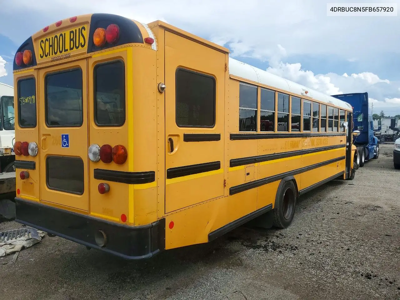 2015 Ic Corporation Ce Series School - School Bus VIN: 4DRBUC8N5FB657920 Lot: 55859196