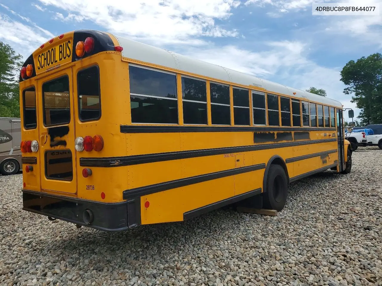 2015 Ic Corporation Ce Series School - School Bus VIN: 4DRBUC8P8FB644077 Lot: 58101776