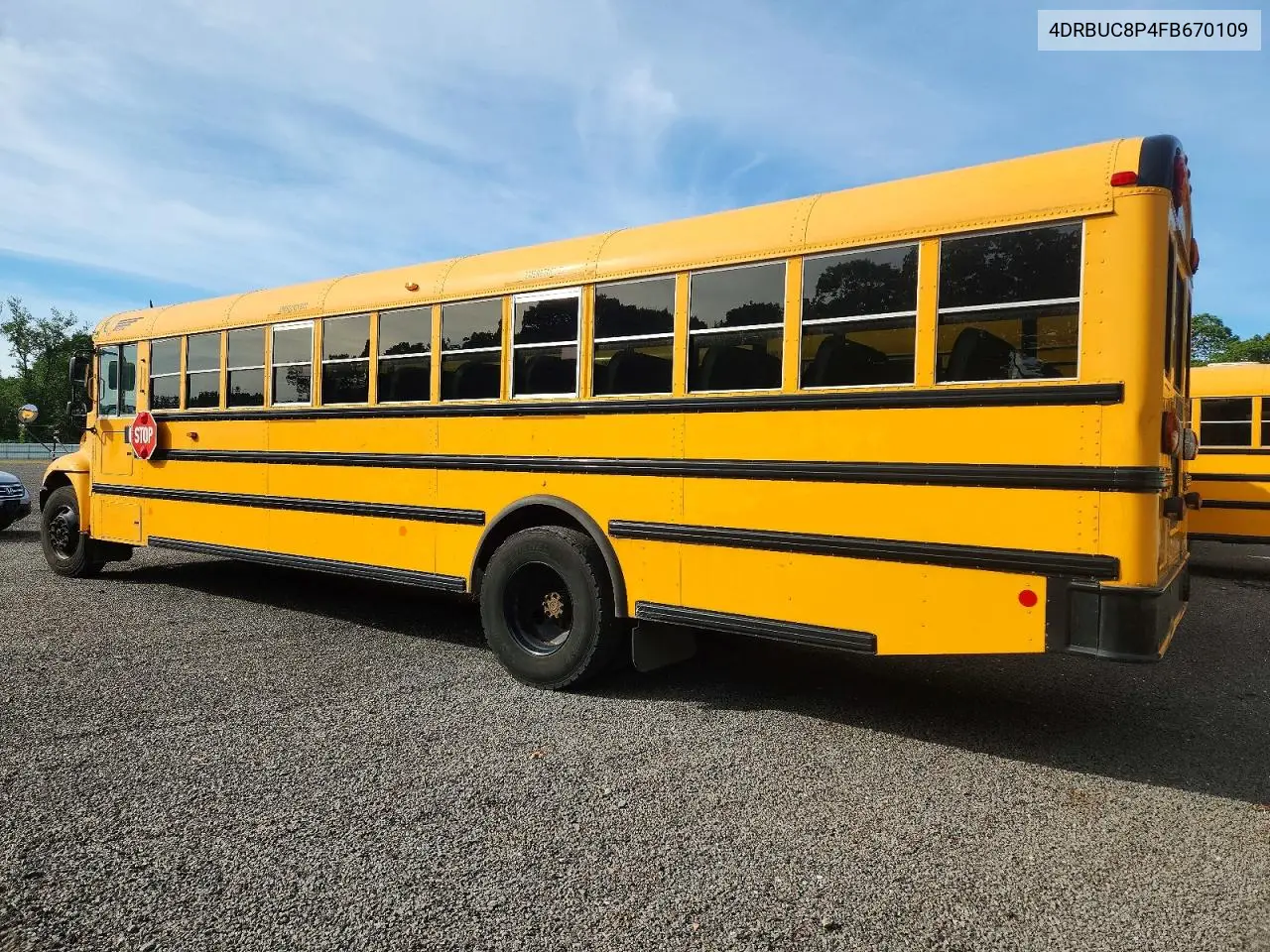 2015 Ic Corporation Ce Series School - School Bus VIN: 4DRBUC8P4FB670109 Lot: 58225006