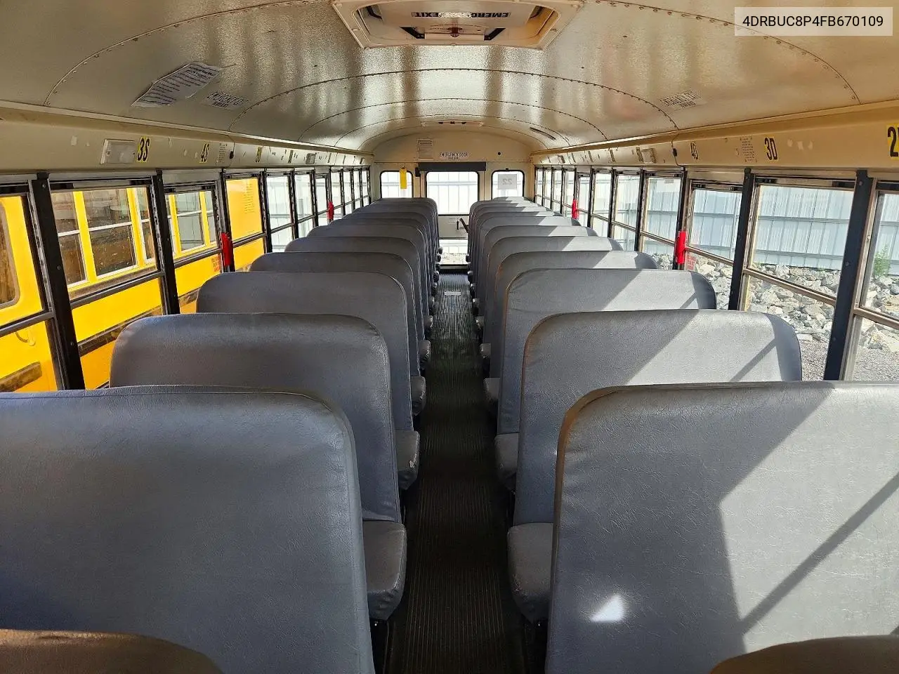 2015 Ic Corporation Ce Series School - School Bus VIN: 4DRBUC8P4FB670109 Lot: 58225006