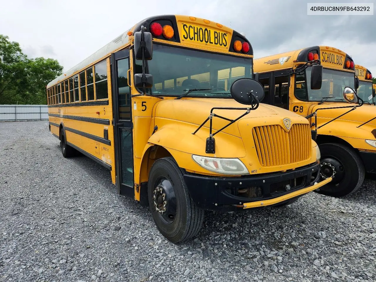 2015 Ic Corporation Ce Series School - School Bus VIN: 4DRBUC8N9FB643292 Lot: 58966106