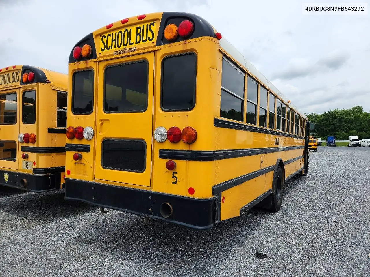 2015 Ic Corporation Ce Series School - School Bus VIN: 4DRBUC8N9FB643292 Lot: 58966106