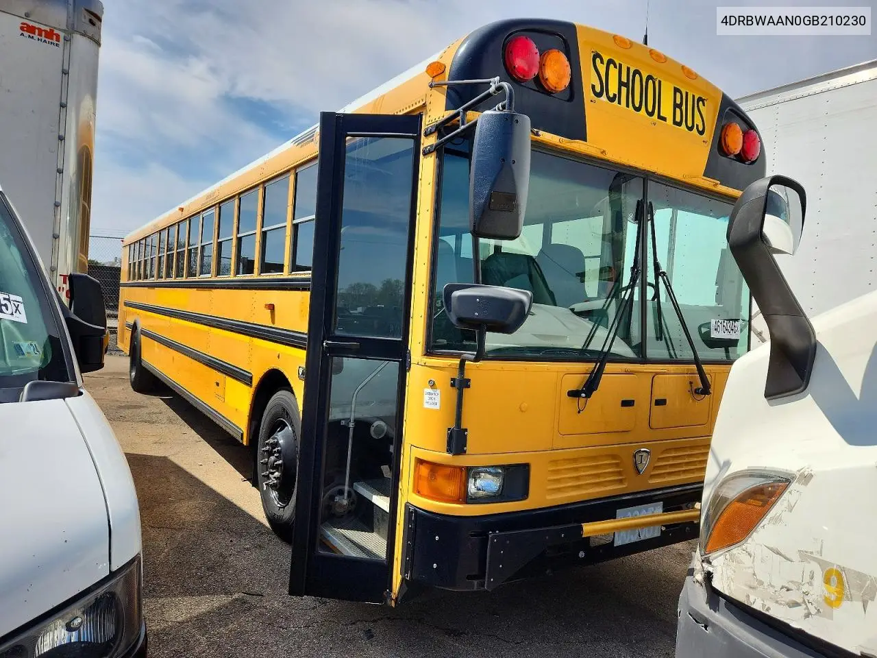 2016 Ic Corporation Re Series School - School Bus VIN: 4DRBWAAN0GB210230 Lot: 46164346