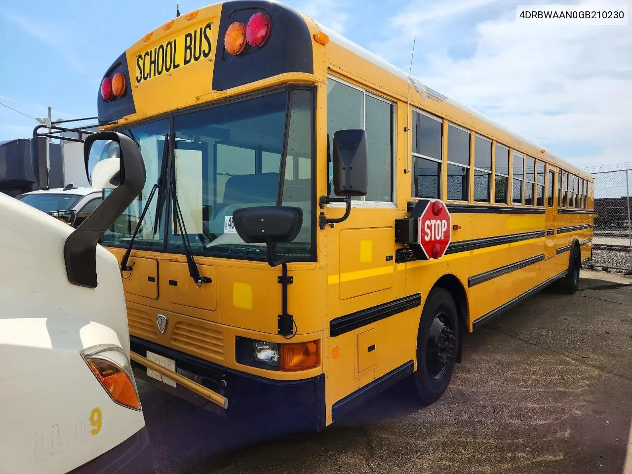 2016 Ic Corporation Re Series School - School Bus VIN: 4DRBWAAN0GB210230 Lot: 46164346