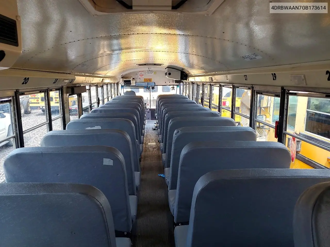 2016 Ic Corporation Re Series School - School Bus VIN: 4DRBWAAN7GB173614 Lot: 52412576
