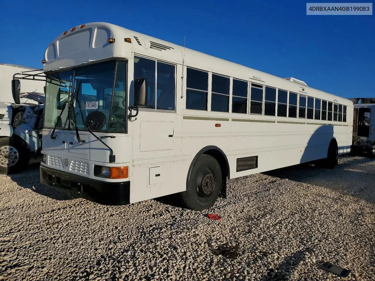 2016 Ic Corporation 3000 Re 7.6L V-6 Diesel VIN: 4DRBXAAN4GB199083 Lot: 76073445