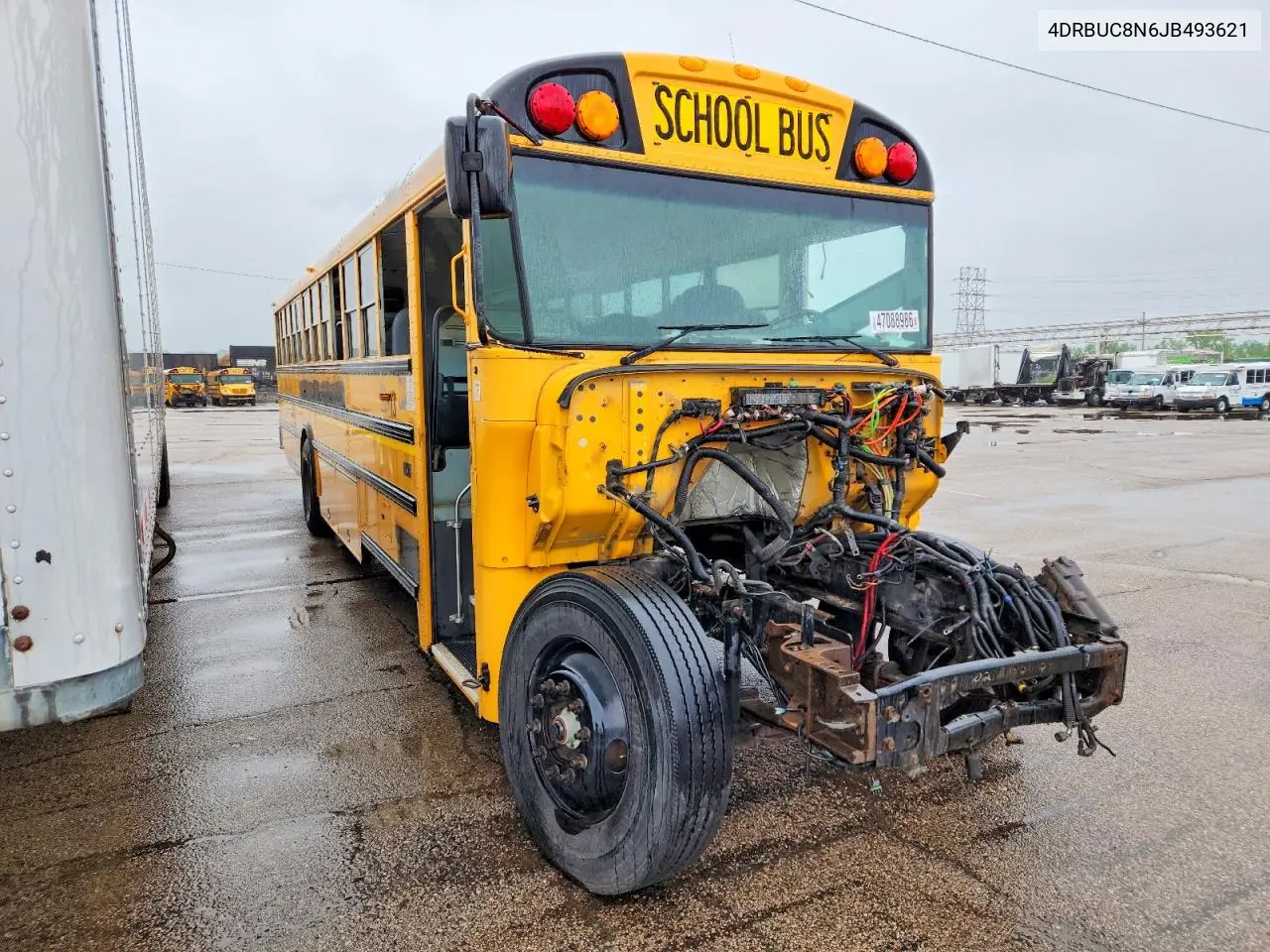 2018 Ic Corporation Ce Series School - School Bus VIN: 4DRBUC8N6JB493621 Lot: 47088986