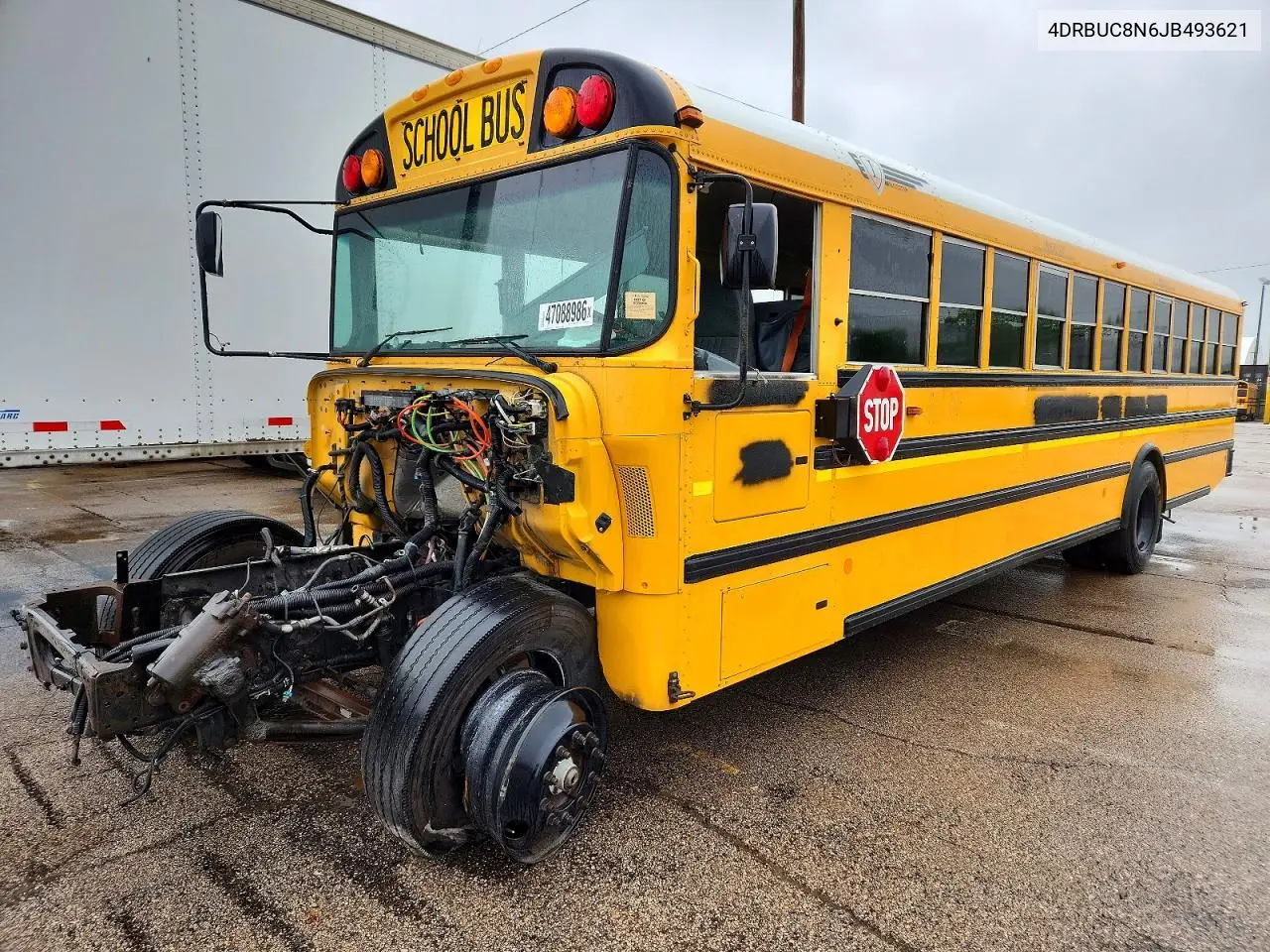 2018 Ic Corporation Ce Series School - School Bus VIN: 4DRBUC8N6JB493621 Lot: 47088986