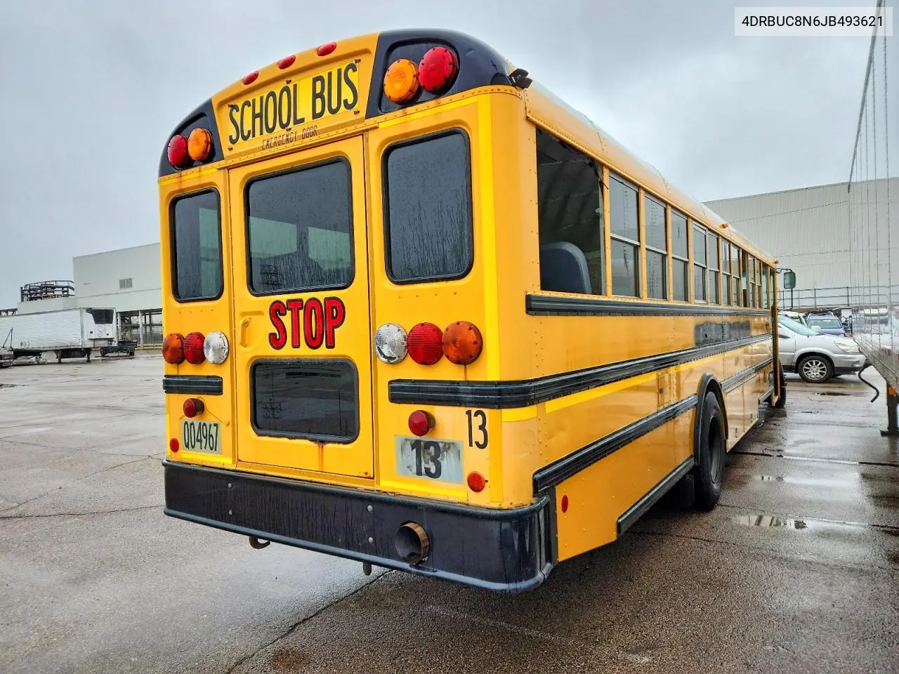 2018 Ic Corporation Ce Series School - School Bus VIN: 4DRBUC8N6JB493621 Lot: 47088986