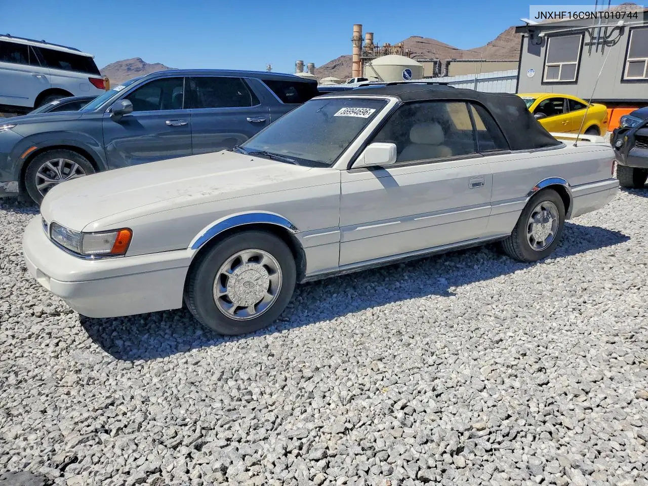 1992 Infiniti M30 Base VIN: JNXHF16C9NT010744 Lot: 56994696