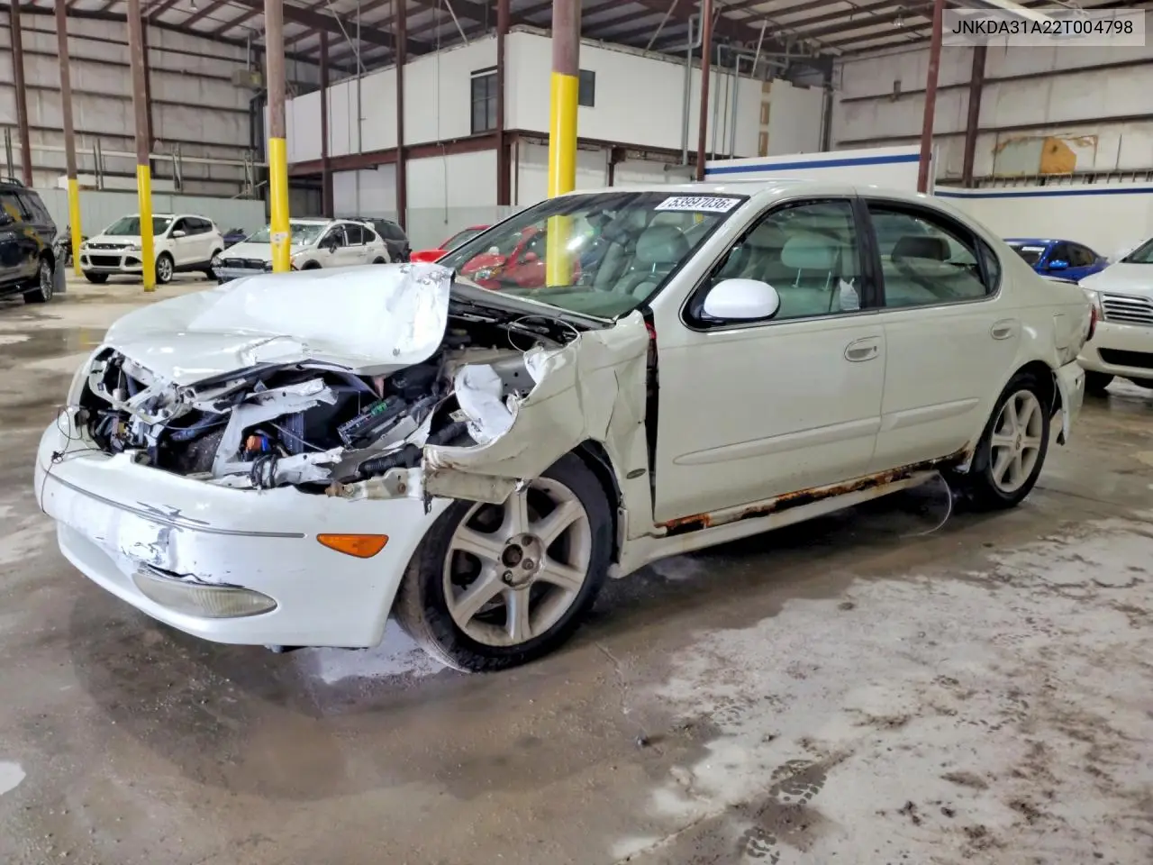 2002 Infiniti I35 Base VIN: JNKDA31A22T004798 Lot: 53997036