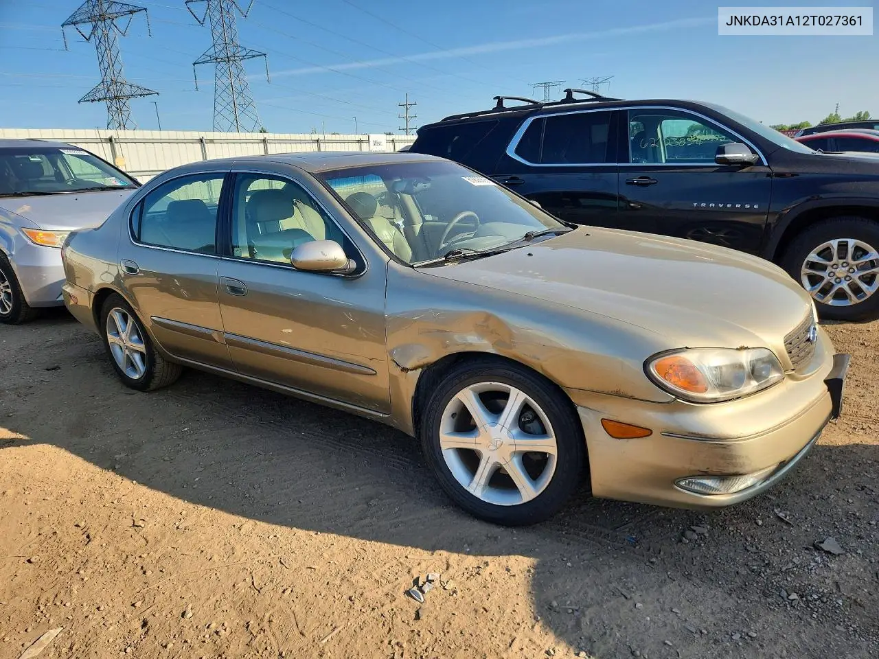 2002 Infi I35 VIN: JNKDA31A12T027361 Lot: 61906896