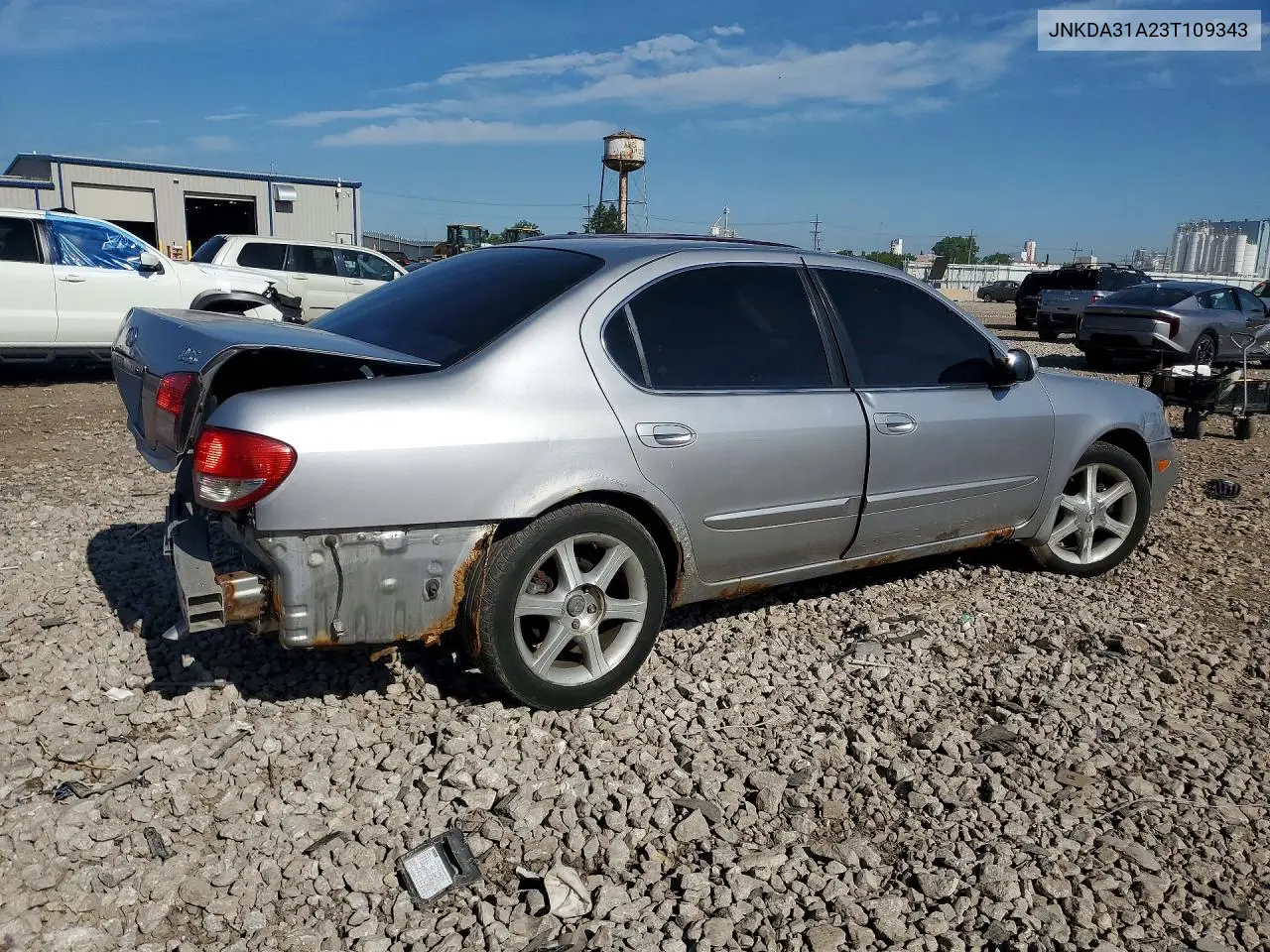 2003 Infiniti I35 Base VIN: JNKDA31A23T109343 Lot: 54696176