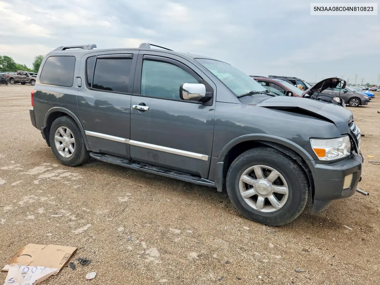 2004 Infiniti Qx56 Base VIN: 5N3AA08C04N810823 Lot: 54514656