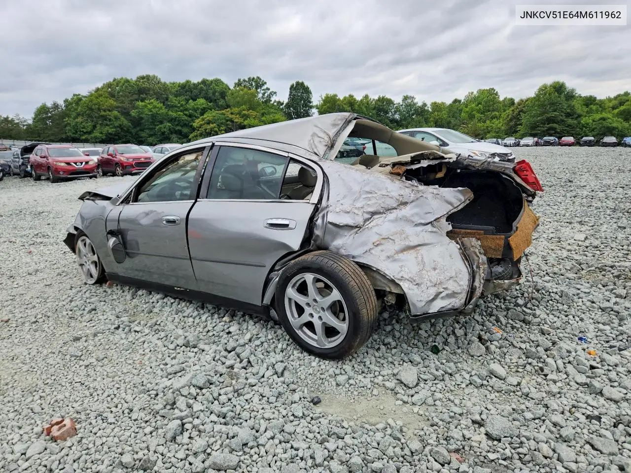 2004 Infiniti G35 Base VIN: JNKCV51E64M611962 Lot: 57934646