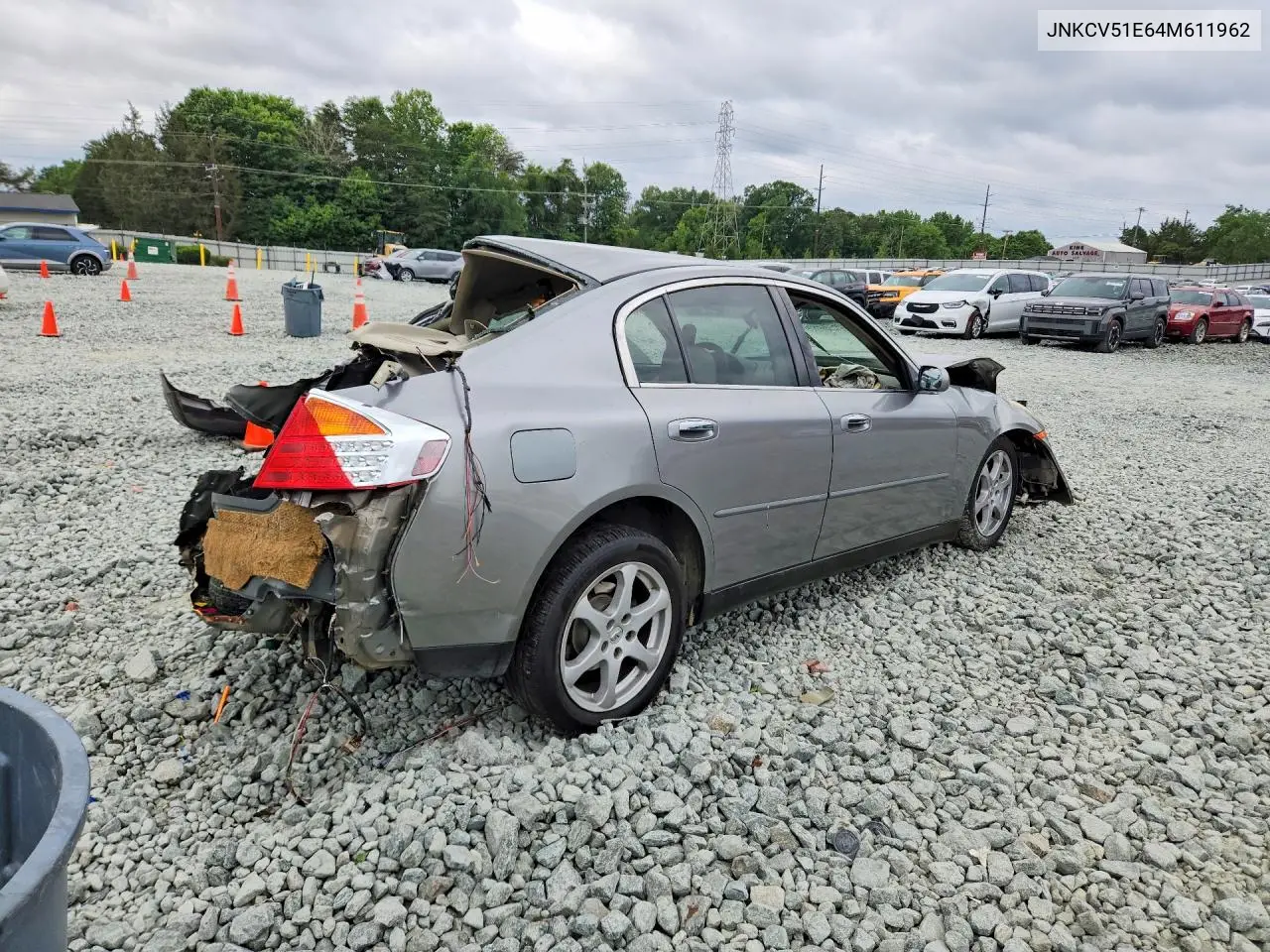 2004 Infiniti G35 Base VIN: JNKCV51E64M611962 Lot: 57934646