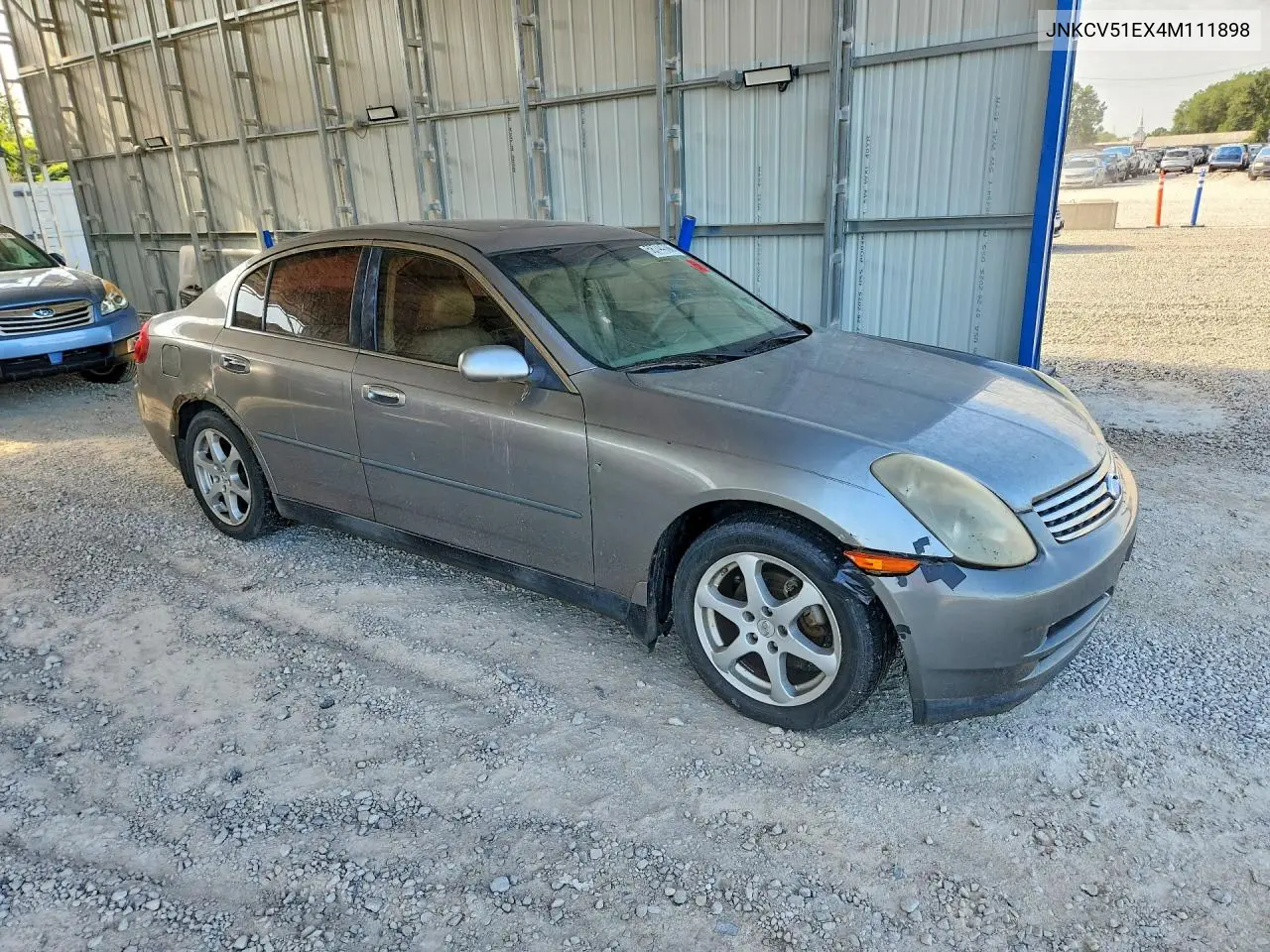 2004 Infiniti G35 Base VIN: JNKCV51EX4M111898 Lot: 58744786