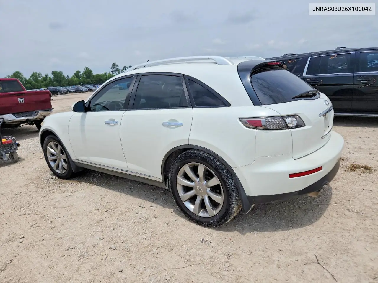2006 Infiniti Fx35 Base VIN: JNRAS08U26X100042 Lot: 53113086