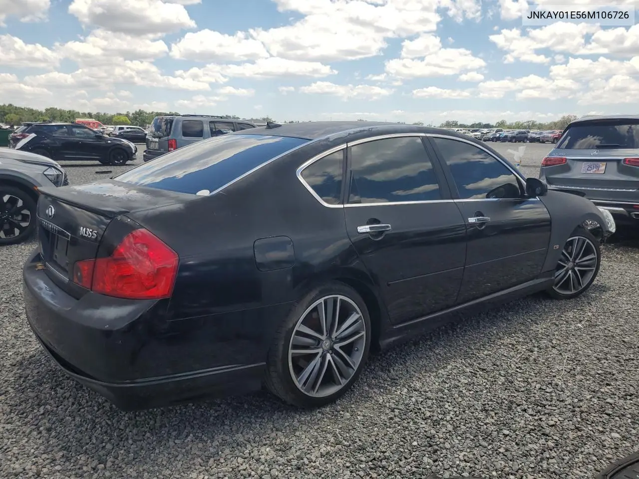 2006 Infiniti M35 Base VIN: JNKAY01E56M106726 Lot: 53811686
