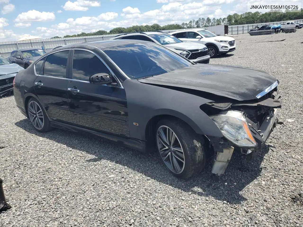 2006 Infiniti M35 Base VIN: JNKAY01E56M106726 Lot: 53811686