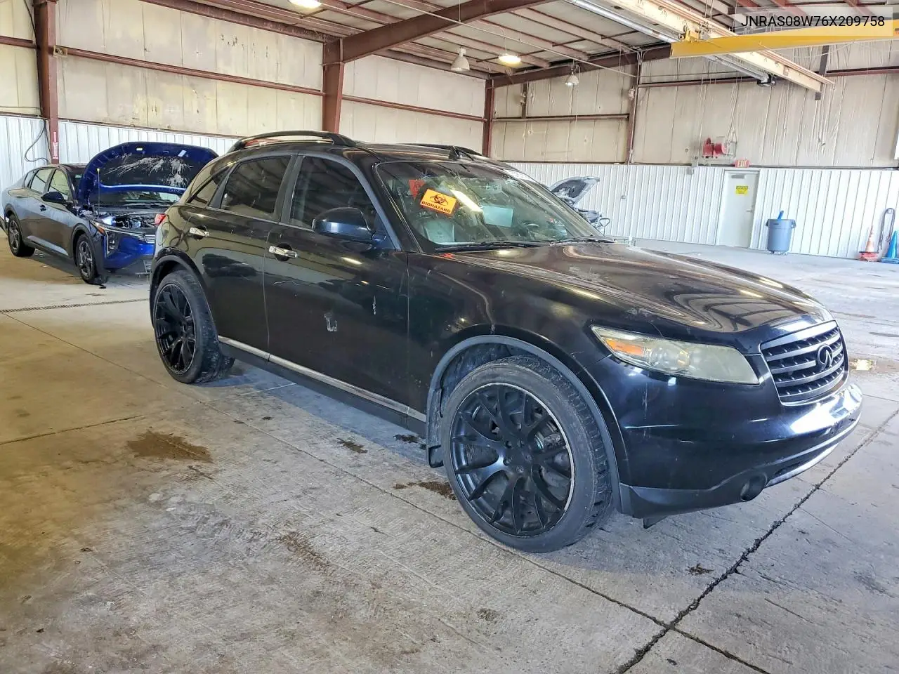 2006 Infiniti Fx35 Base VIN: JNRAS08W76X209758 Lot: 57871146
