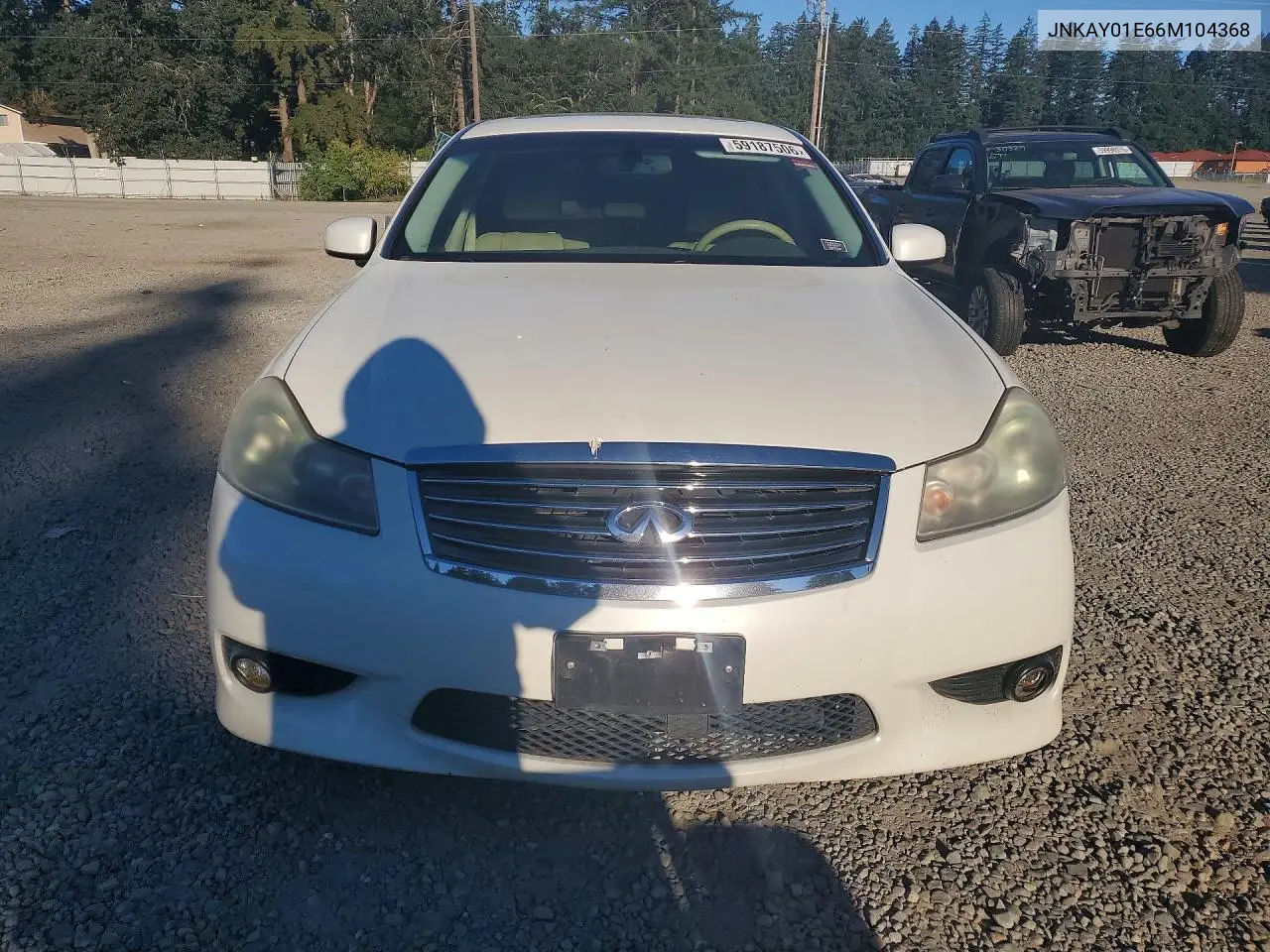 2006 Infiniti M35 Base VIN: JNKAY01E66M104368 Lot: 59187506