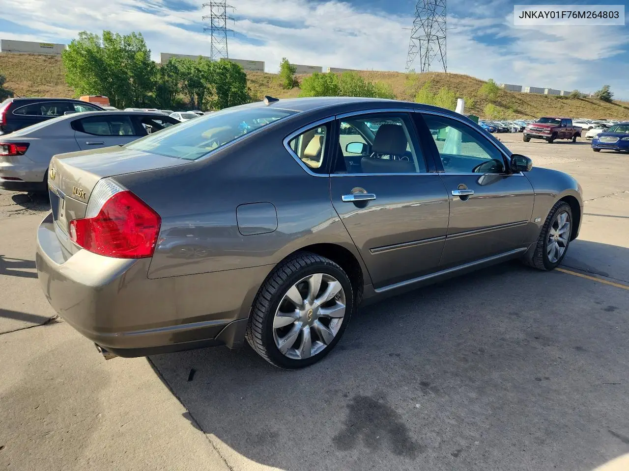 2006 Infiniti M35 Base VIN: JNKAY01F76M264803 Lot: 59825206