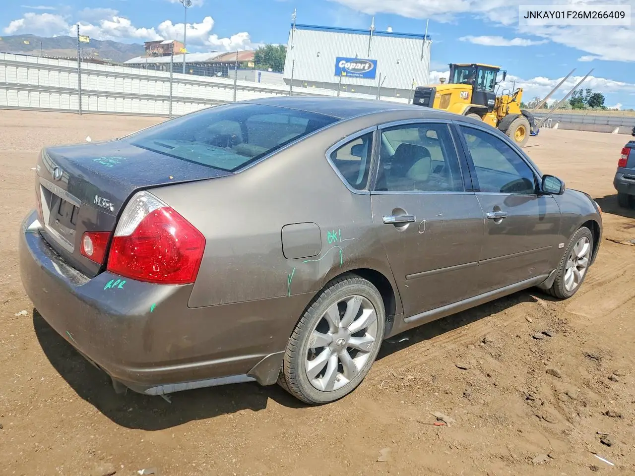 2006 Infiniti M35 Base VIN: JNKAY01F26M266409 Lot: 59969266