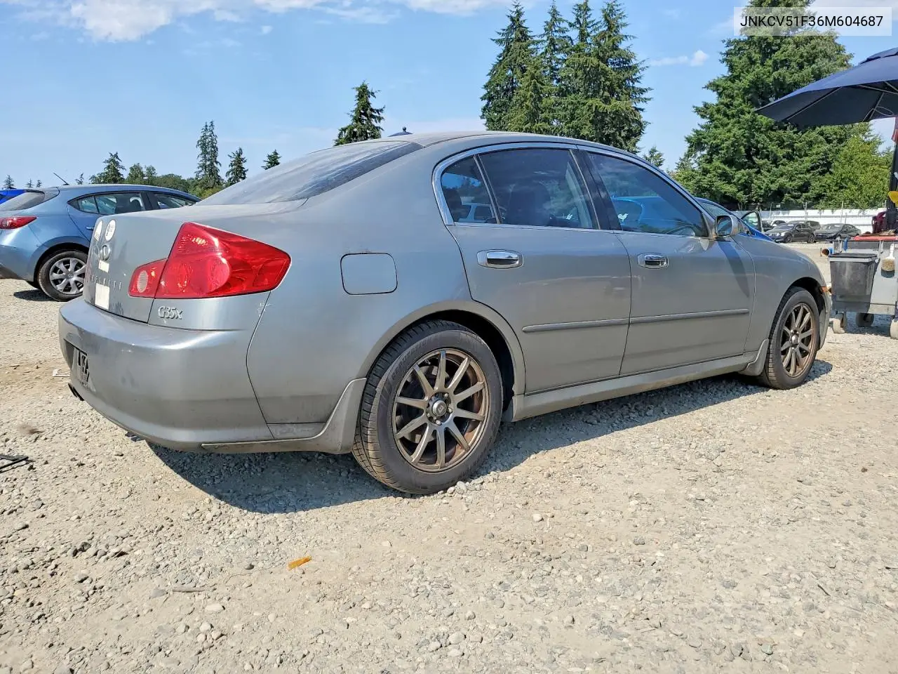 2006 Infiniti G35 X VIN: JNKCV51F36M604687 Lot: 60717916