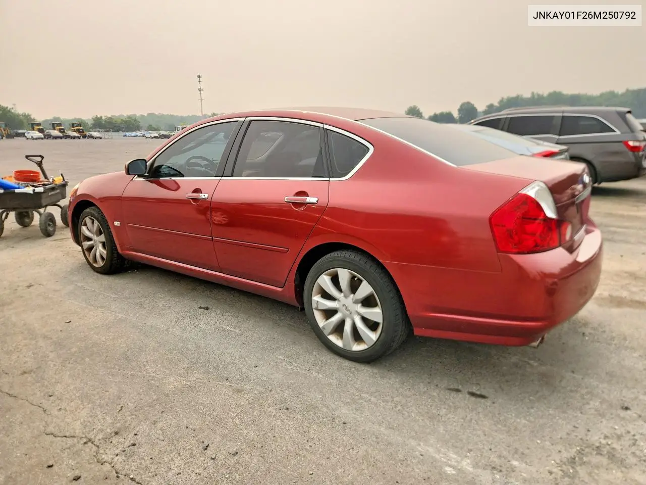 2006 Infiniti M35 Base VIN: JNKAY01F26M250792 Lot: 61035666