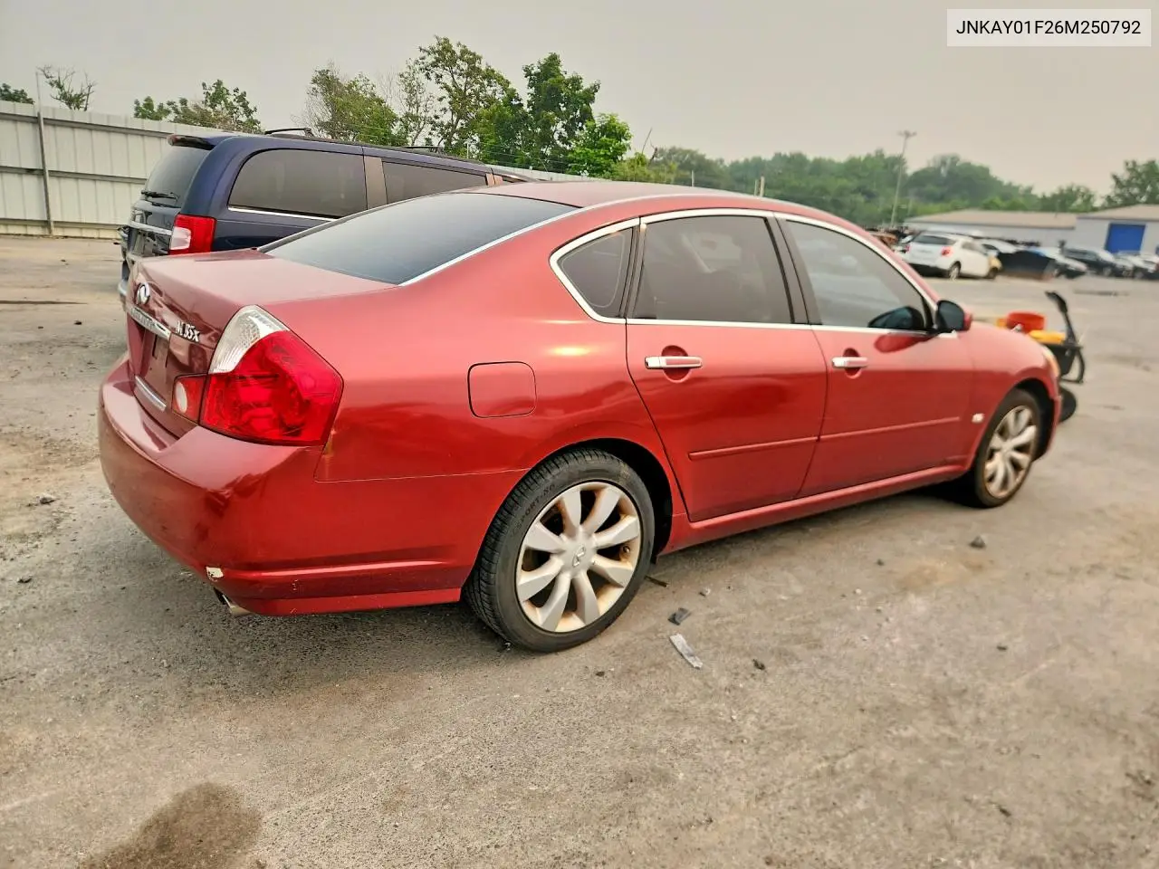 2006 Infiniti M35 Base VIN: JNKAY01F26M250792 Lot: 61035666