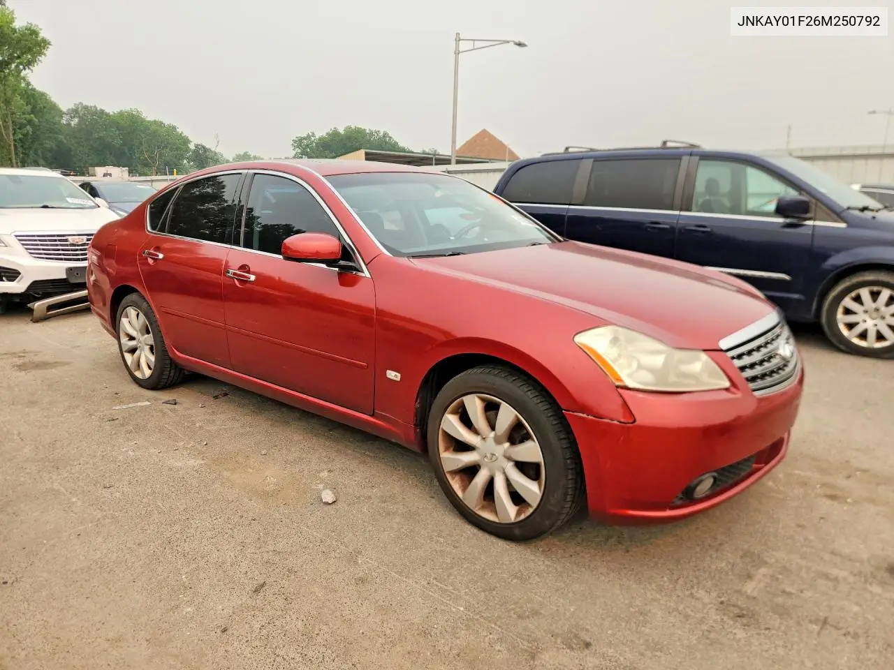 2006 Infiniti M35 Base VIN: JNKAY01F26M250792 Lot: 61035666