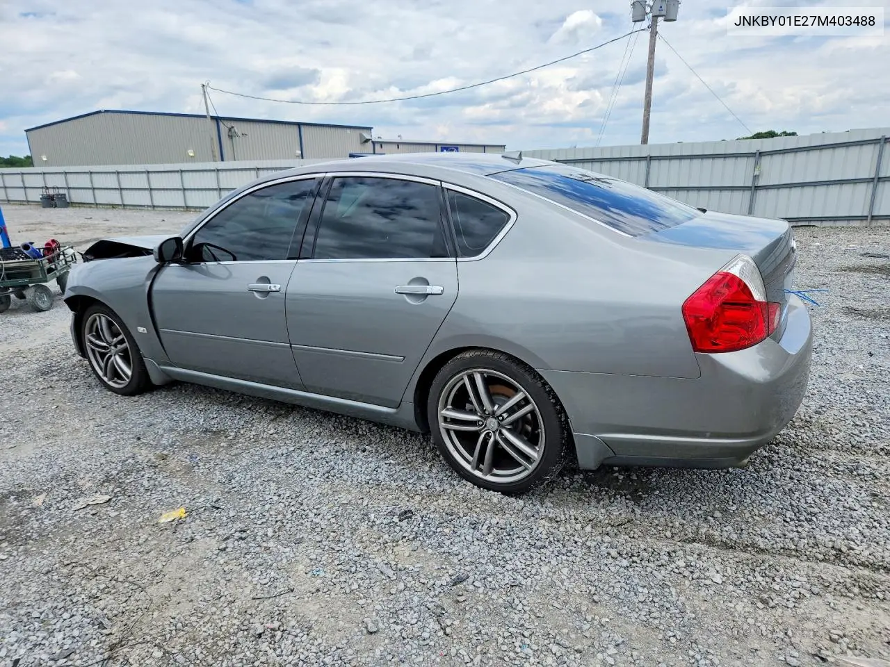 2007 Infiniti M45 VIN: JNKBY01E27M403488 Lot: 54982456