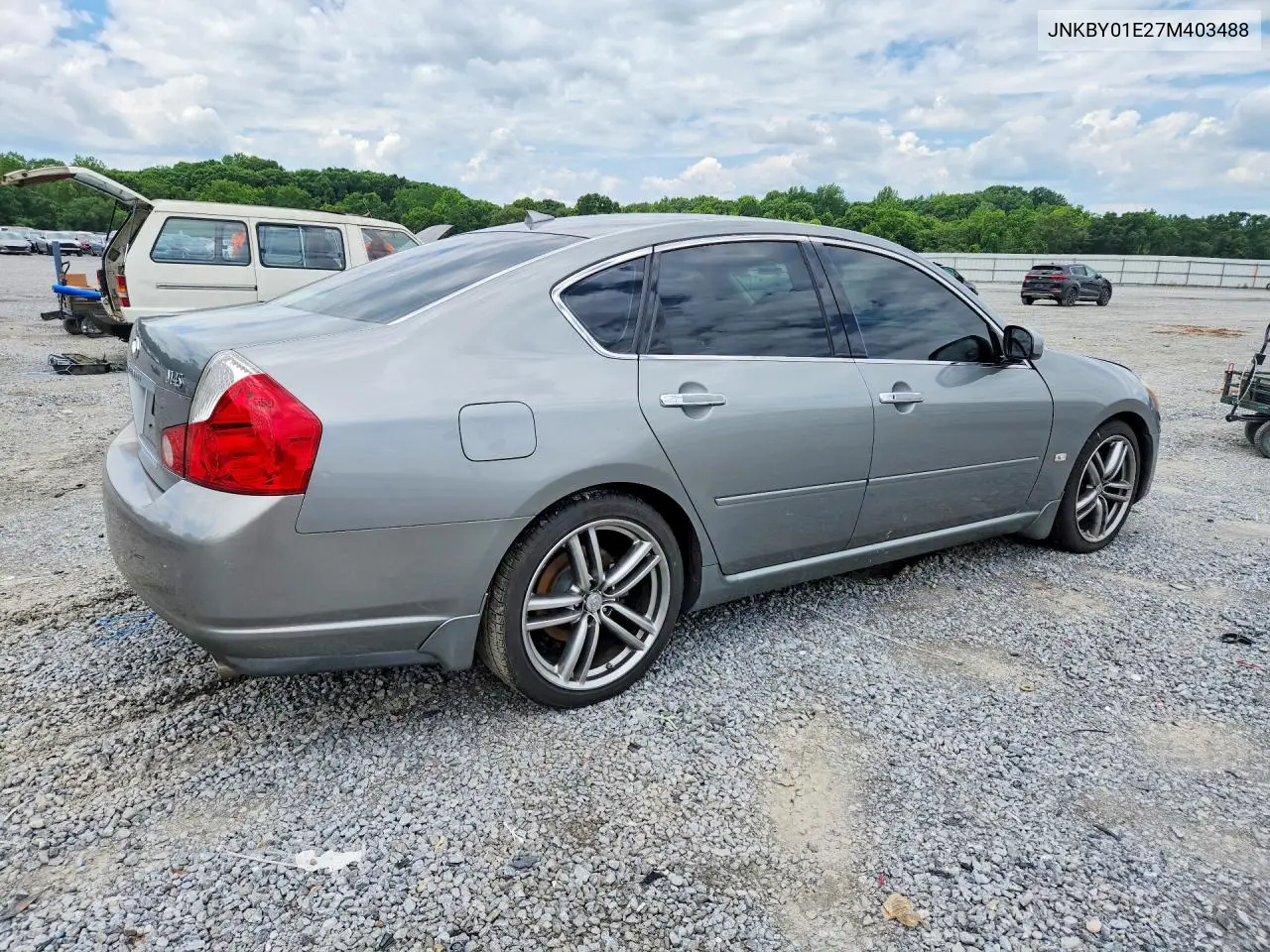 2007 Infiniti M45 VIN: JNKBY01E27M403488 Lot: 54982456