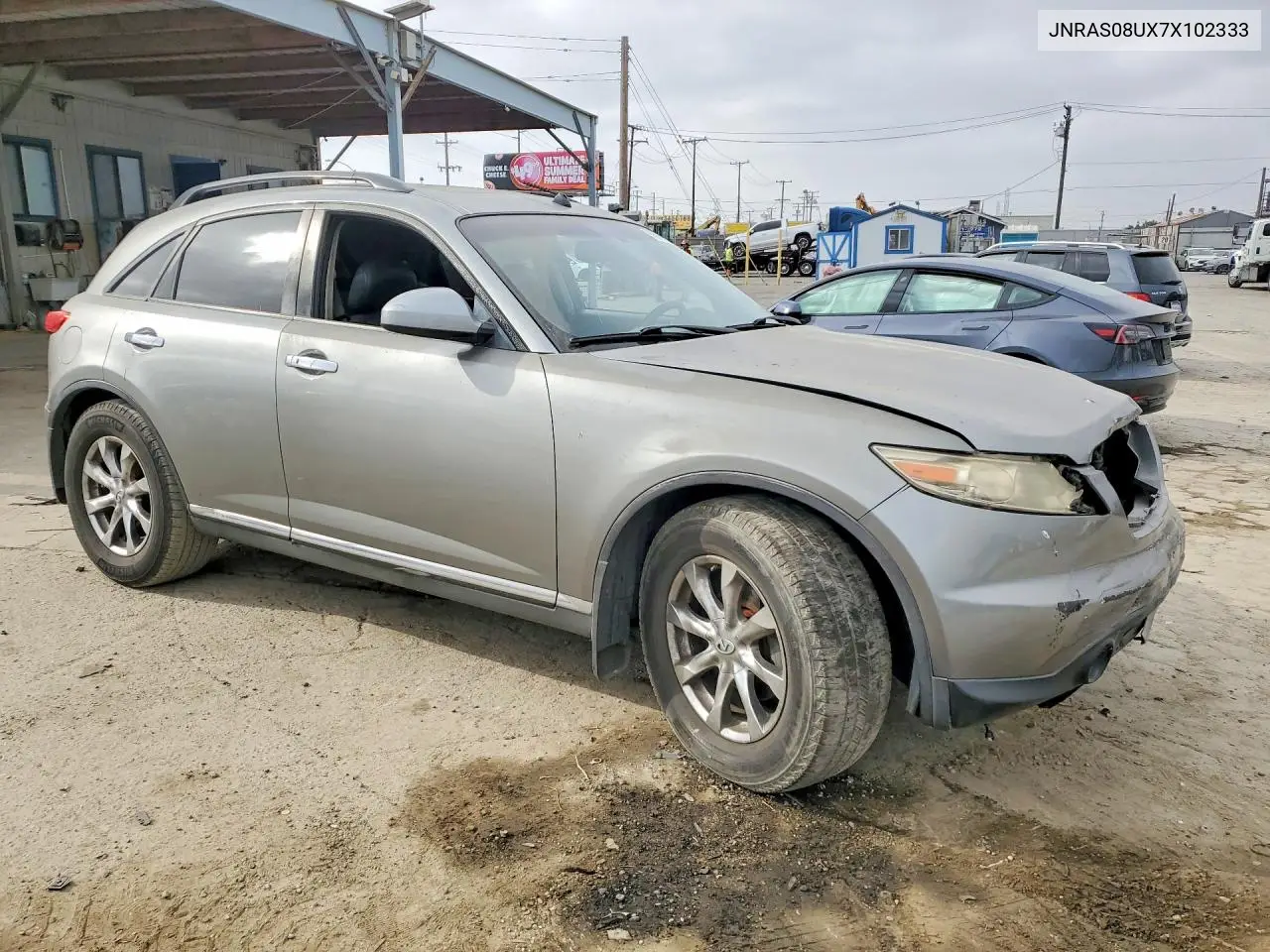 2007 Infiniti Fx35 Base VIN: JNRAS08UX7X102333 Lot: 55284596