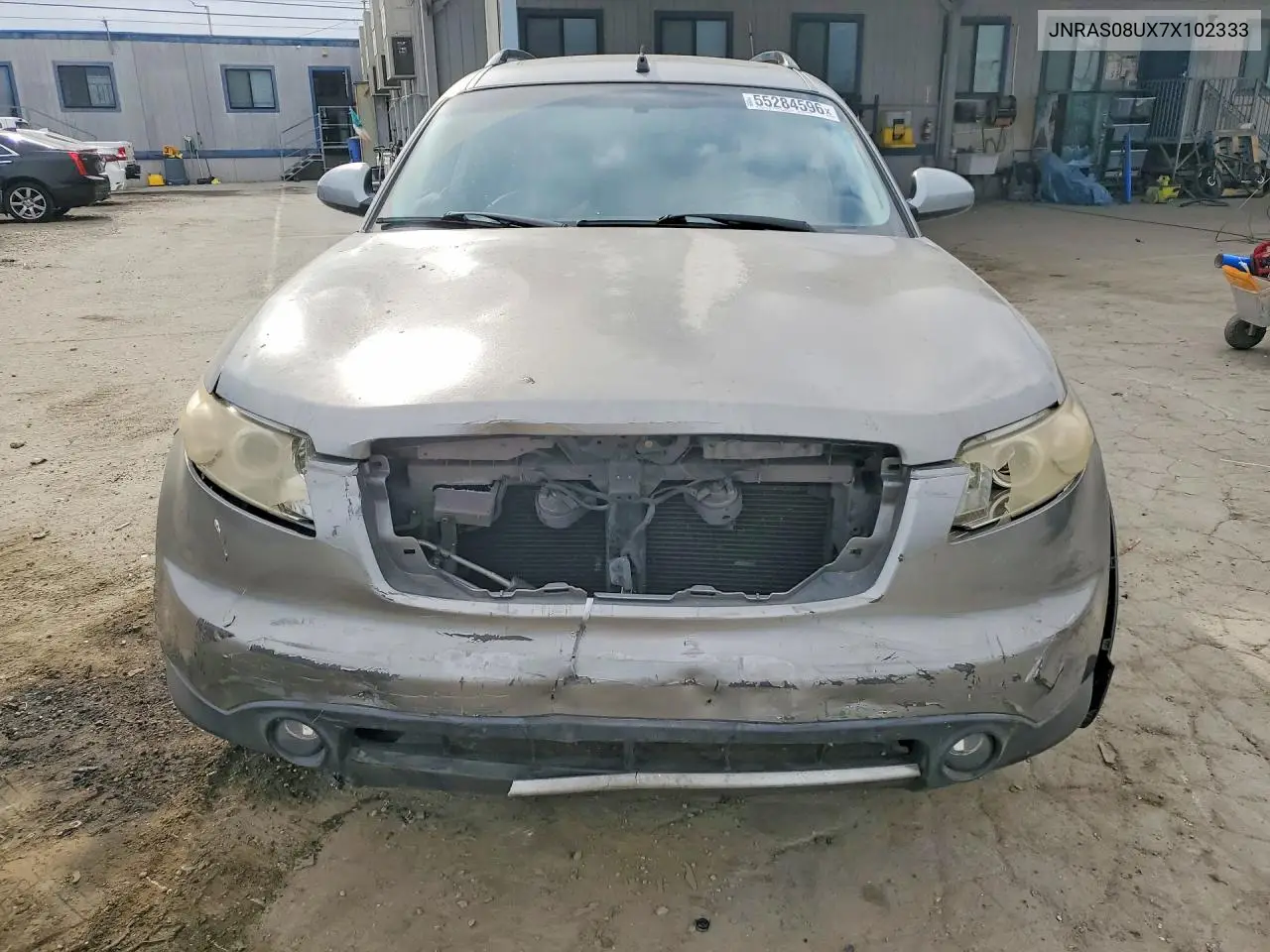 2007 Infiniti Fx35 Base VIN: JNRAS08UX7X102333 Lot: 55284596