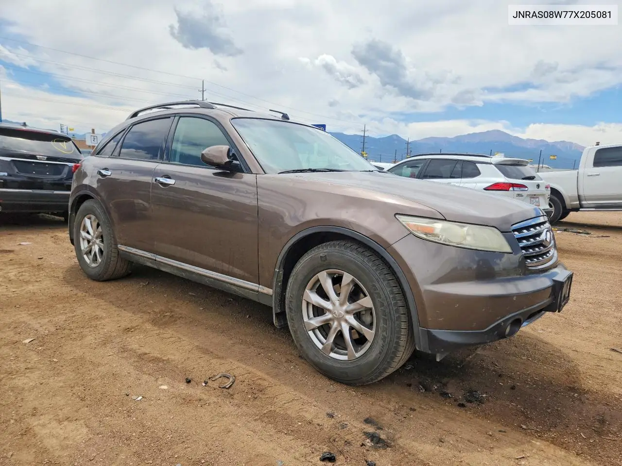 2007 Infiniti Fx35 Base VIN: JNRAS08W77X205081 Lot: 56361806