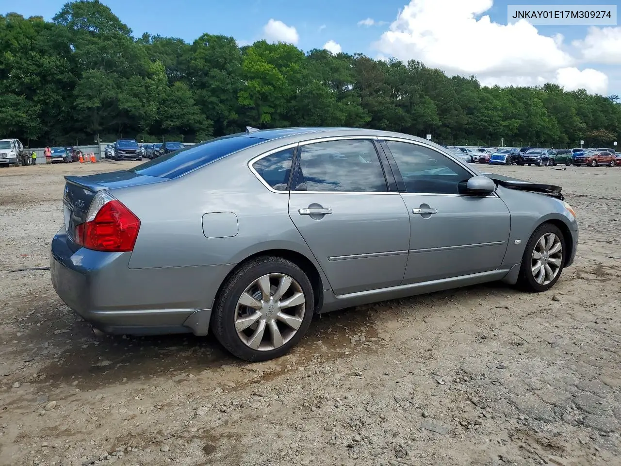 2007 Infiniti M35 Base VIN: JNKAY01E17M309274 Lot: 57677976