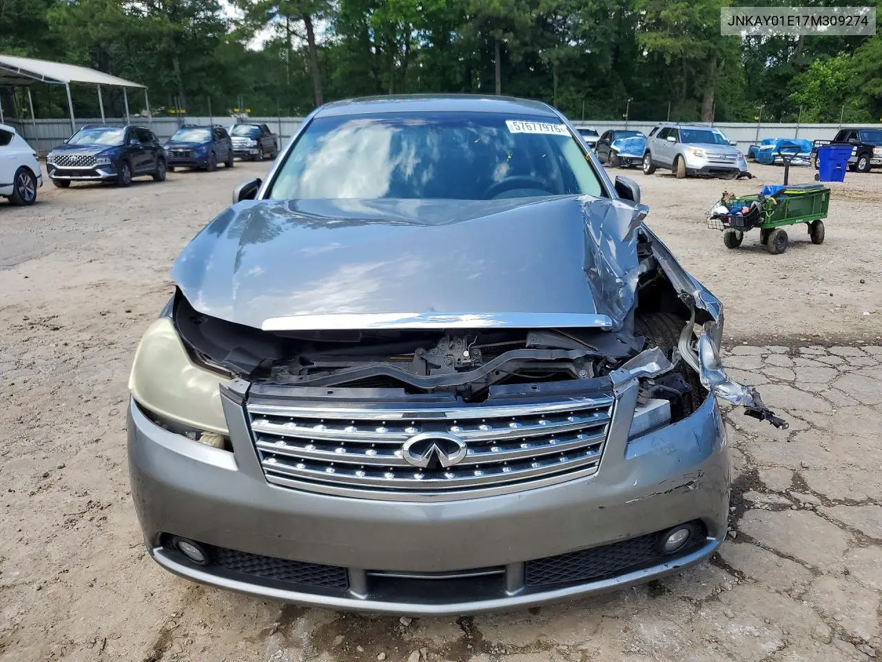 2007 Infiniti M35 Base VIN: JNKAY01E17M309274 Lot: 57677976