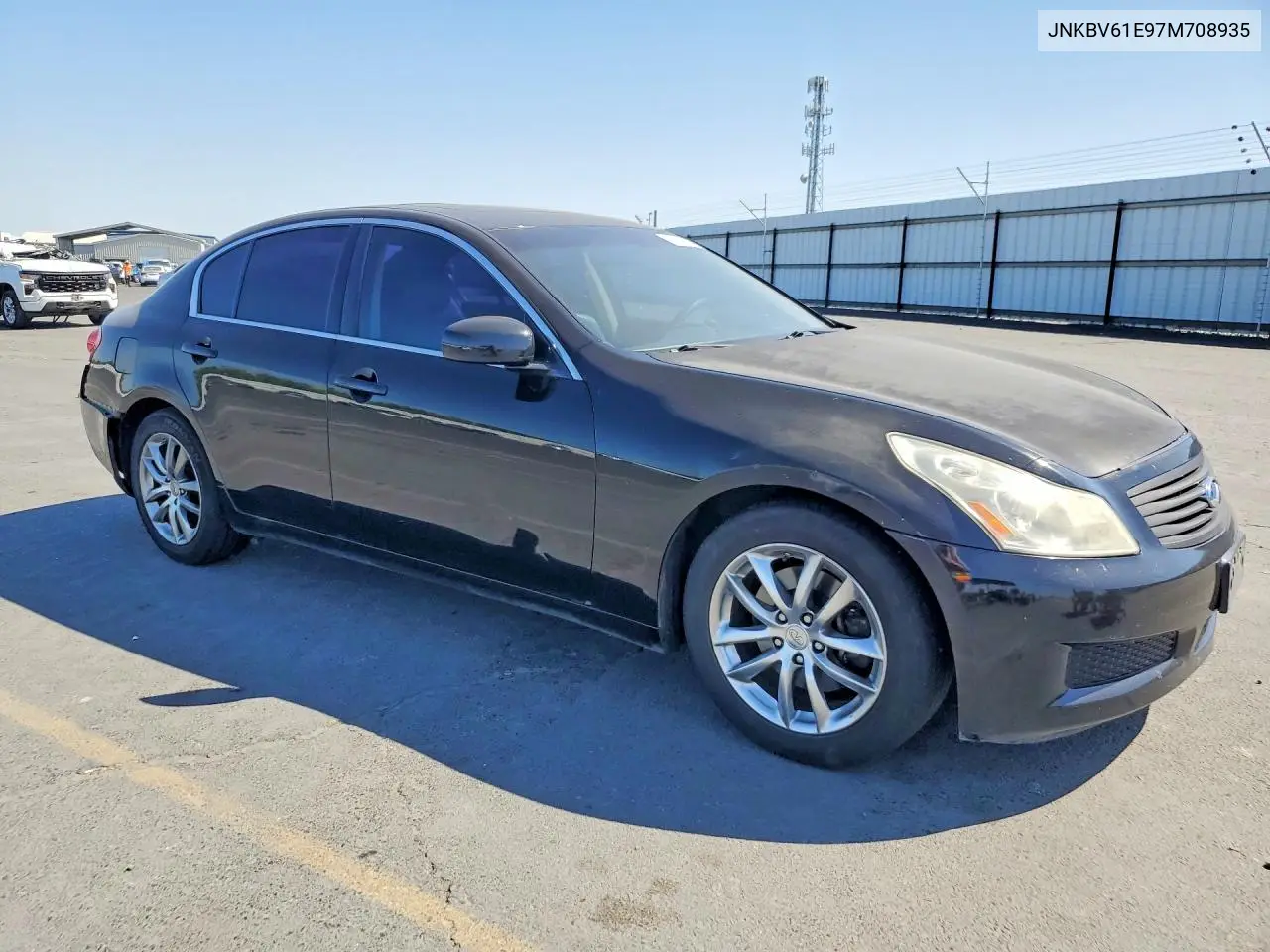 2007 Infiniti G35 Base VIN: JNKBV61E97M708935 Lot: 60948006