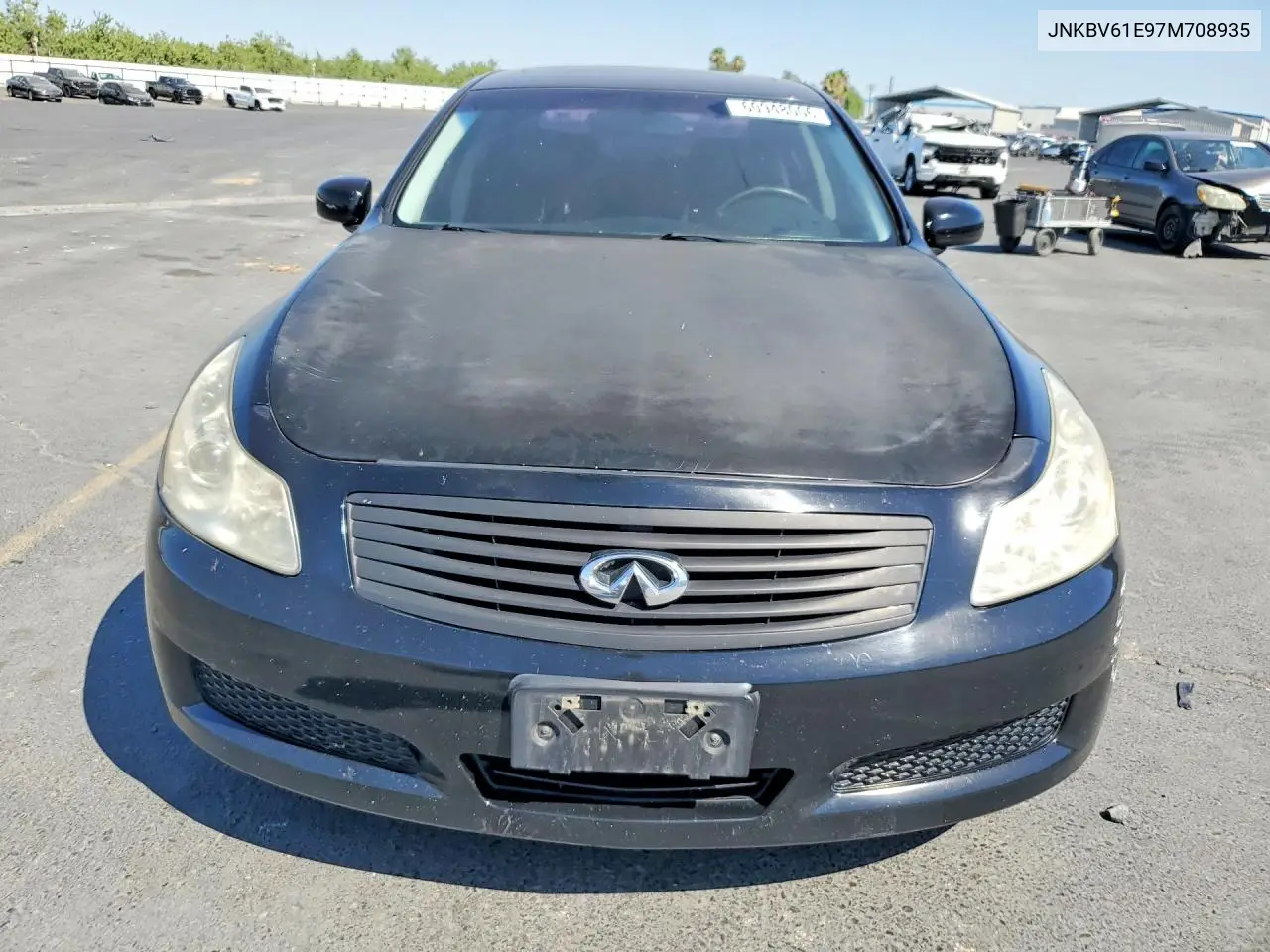 2007 Infiniti G35 Base VIN: JNKBV61E97M708935 Lot: 60948006