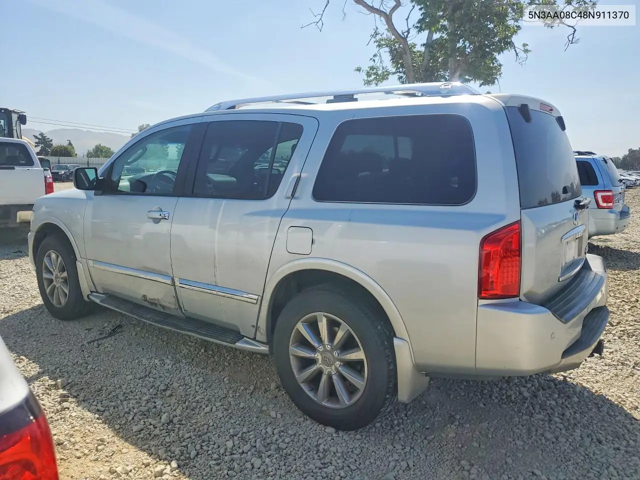 2008 Infiniti Qx56 Base VIN: 5N3AA08C48N911370 Lot: 51843746